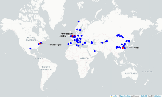 Tracing My Global Footprints by Jingqi Lu