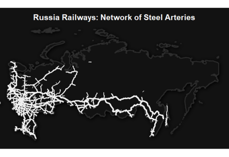 Russia Railways: Network of Steel Arteries by Jingqi Lu