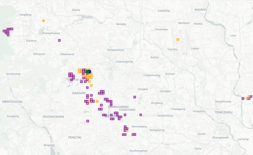 Beijing — A Student’s 2008 Activity Space by Jingqi Lu