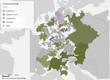 Confessional Patchwork of Early Modern Central Europe by Jingqi Lu