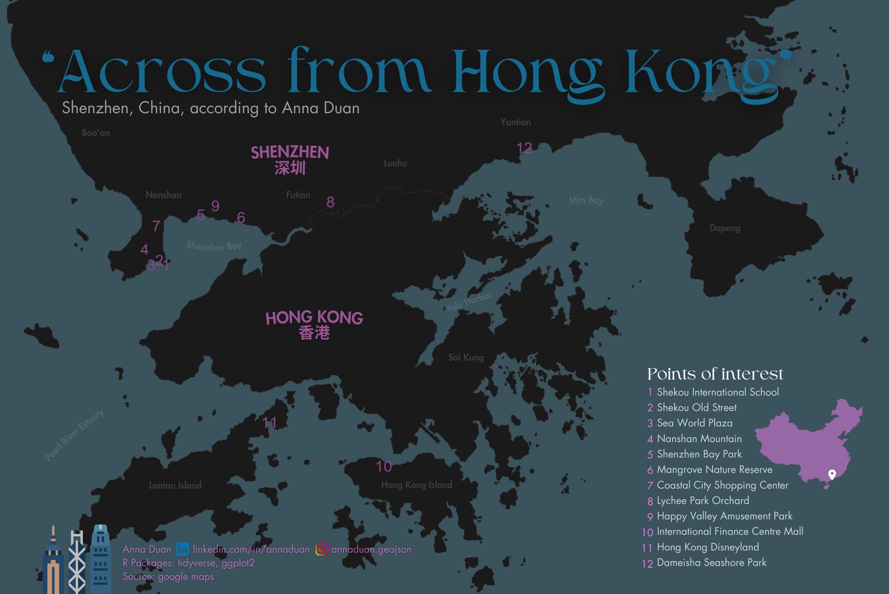 Thumbnail image of Across from Hong Kong by Anna Duan